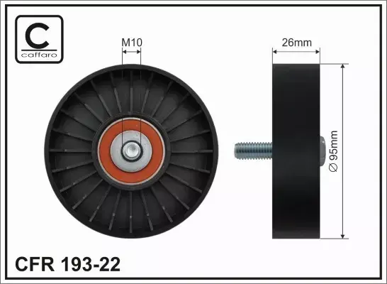 CAFFARO ROLKA NAPINACZA 193-22 