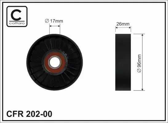 CAFFARO ROLKA NAPINACZA 202-00 