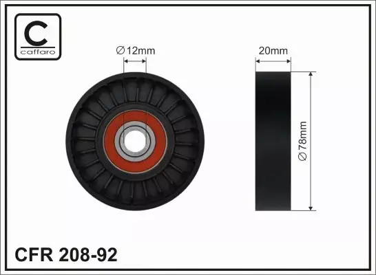 CAFFARO ROLKA OSPRZĘTU 208-92 