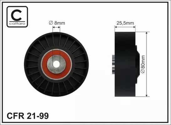 CAFFARO ROLKA NAPINACZA 21-99 