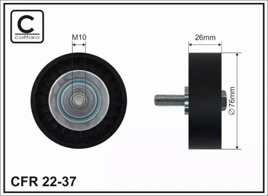 CAFFARO ROLKA NAPINACZA 22-37 