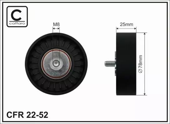 CAFFARO ROLKA NAPINACZA 22-52 