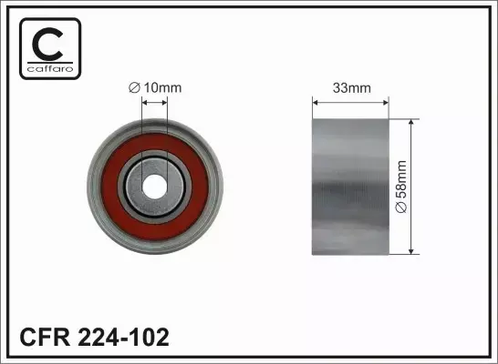 CAFFARO ROLKA NAPINACZA 224-102 