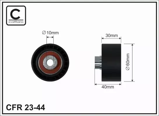 CAFFARO ROLKA OSPRZĘTU 23-44 