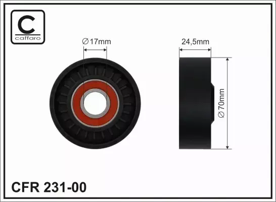 CAFFARO ROLKA NAPINACZA 231-00 