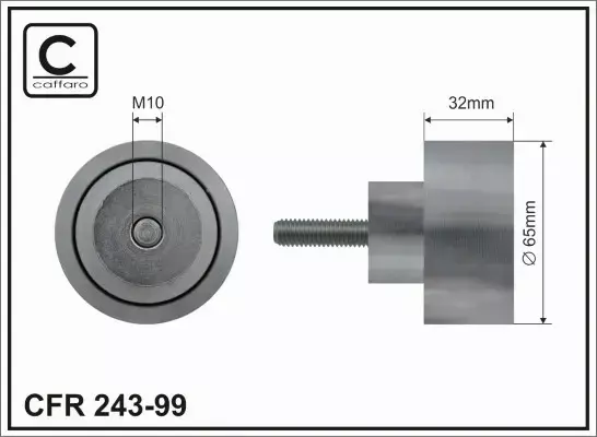 CAFFARO ROLKA NAPINACZA 243-99 