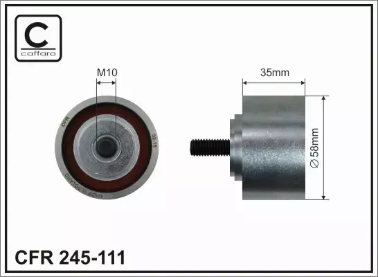 CAFFARO ROLKA NAPINACZA 245-111 