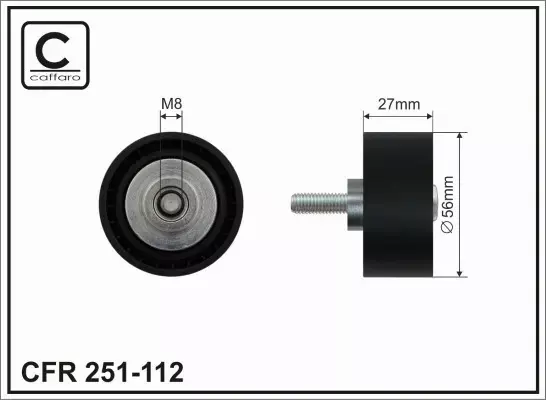 CAFFARO ROLKA OSPRZĘTU 251-112 