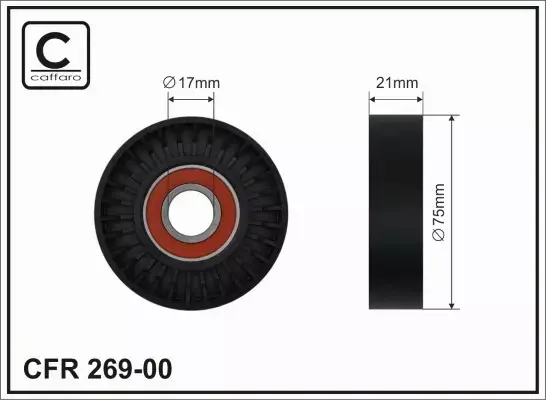 CAFFARO ROLKA NAPINACZA 269-00 