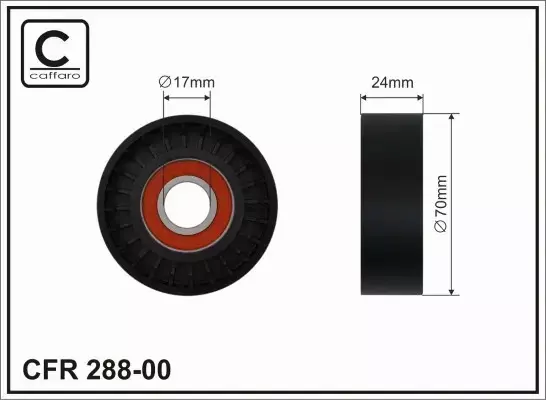 CAFFARO ROLKA NAPINACZA 288-00 