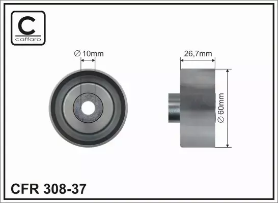 CAFFARO ROLKA NAPINACZA 308-37 