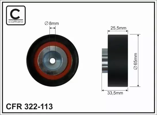 CAFFARO ROLKA OSPRZĘTU 322-113 