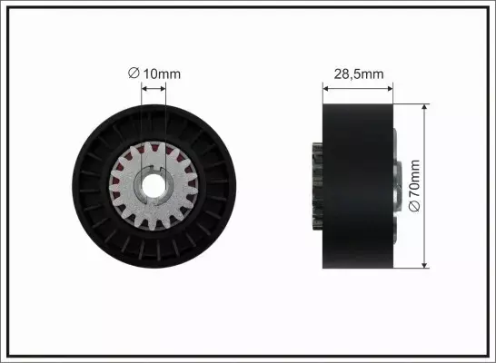 CAFFARO ROLKA NAPINACZA 340-68 