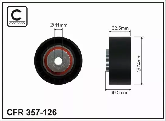 CAFFARO ROLKA OSPRZĘTU 357-126 