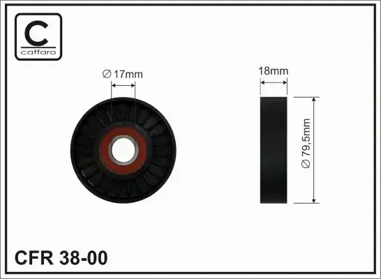 CAFFARO ROLKA NAPINACZA 38-00 