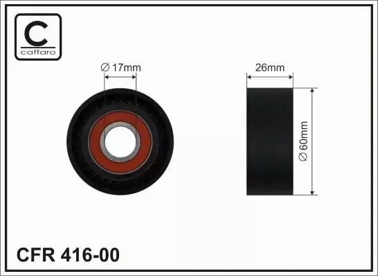 CAFFARO ROLKA NAPINACZA 416-00 