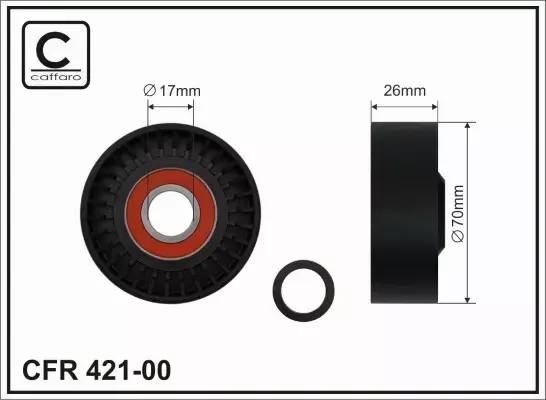 CAFFARO ROLKA NAPINACZA 421-00 