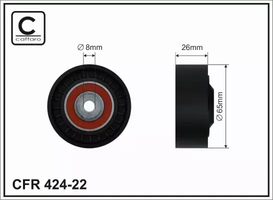 CAFFARO ROLKA NAPINACZA 424-22 