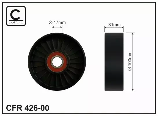 CAFFARO ROLKA NAPINACZA 426-00 