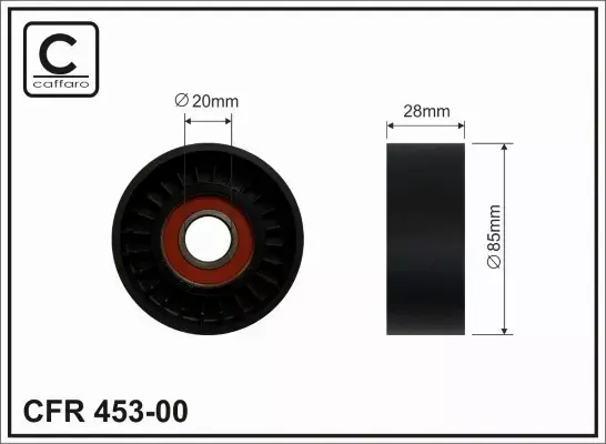 CAFFARO ROLKA OSPRZĘTU 453-00 