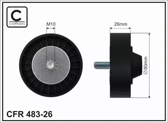 CAFFARO ROLKA NAPINACZA 483-26 