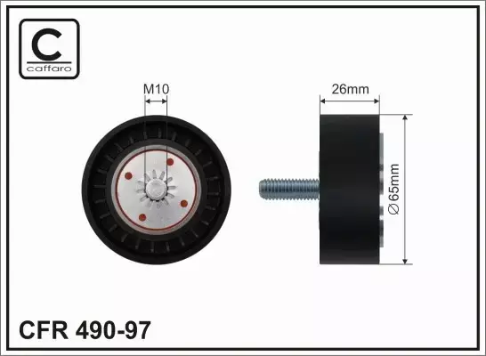 CAFFARO ROLKA NAPINACZA 490-97 