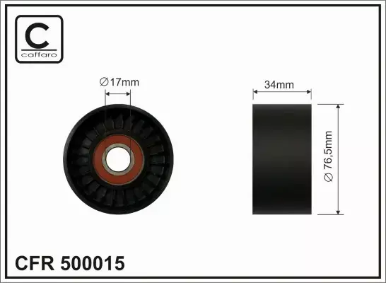 CAFFARO ROLKA NAPINACZA 500015 