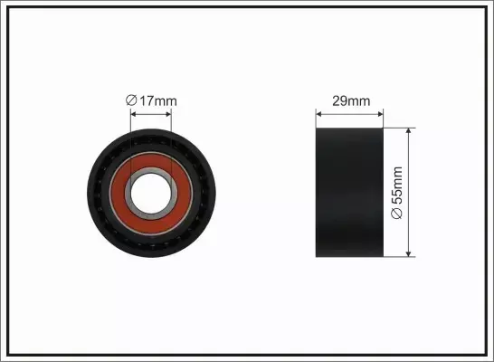 CAFFARO ROLKA NAPINACZA 500036 