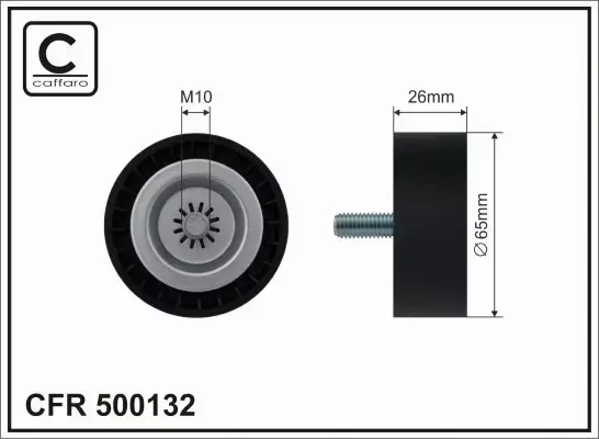 CAFFARO ROLKA OSPRZĘTU 500132 