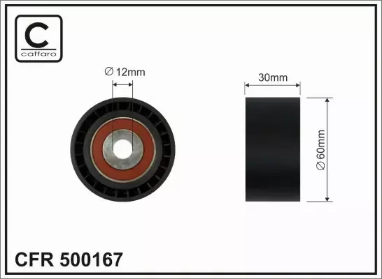 CAFFARO ROLKA NAPINACZA 500167 