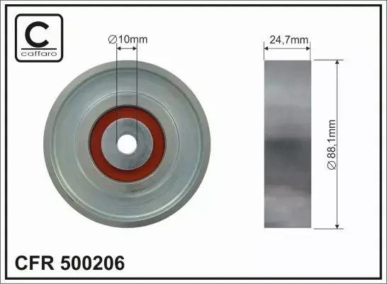 CAFFARO ROLKA NAPINACZA 500206 