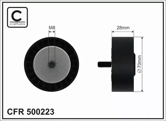 CAFFARO ROLKA NAPINACZA 500223 