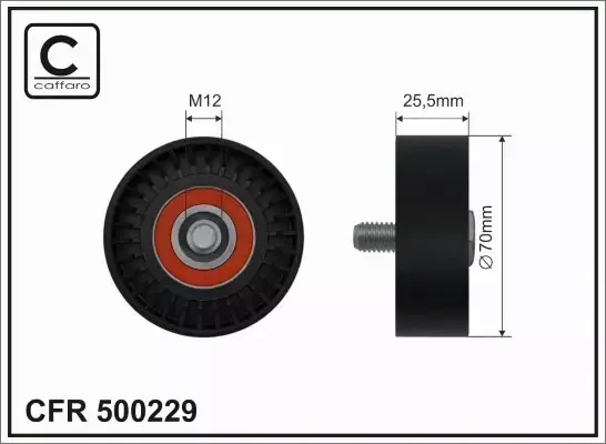 CAFFARO ROLKA NAPINACZA 500229 