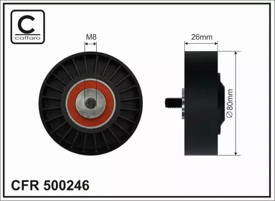 CAFFARO ROLKA NAPINACZA 500246 