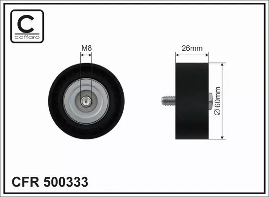 CAFFARO ROLKA NAPINACZA 500333 