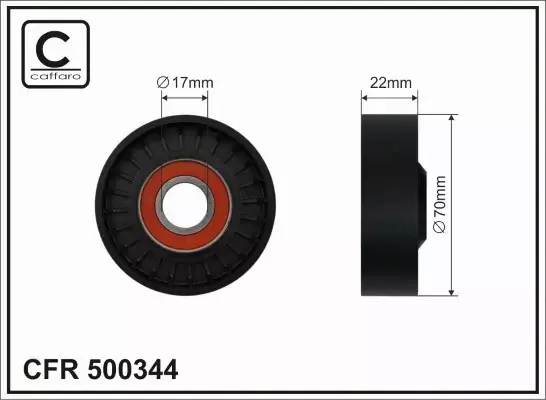 CAFFARO ROLKA NAPINACZA 500344 