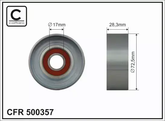 CAFFARO ROLKA NAPINACZA 500357 