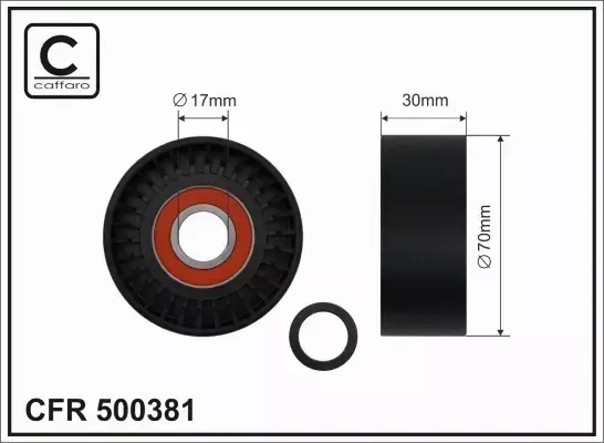 CAFFARO ROLKA NAPINACZA 500381 