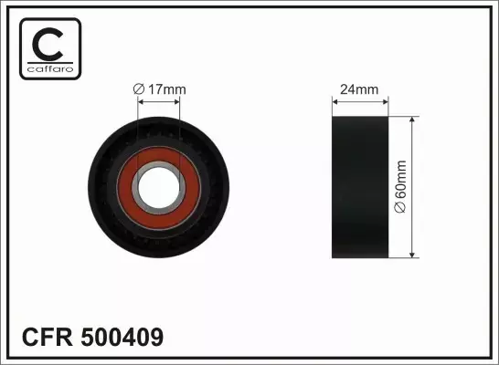 CAFFARO ROLKA NAPINACZA 500409 