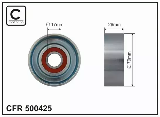 CAFFARO ROLKA NAPINACZA 500425 