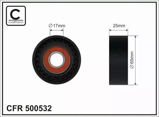 CAFFARO ROLKA NAPINACZA 500532 