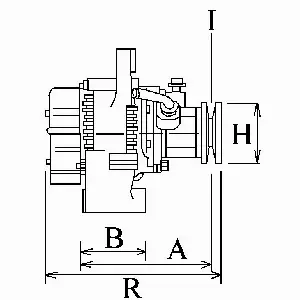 HC-CARGO ALTERNATOR 114828 