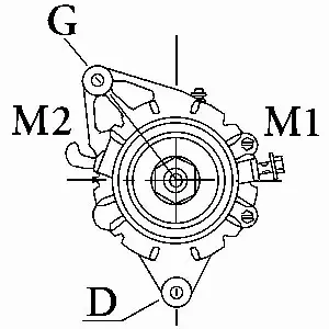 HC-CARGO ALTERNATOR 114828 