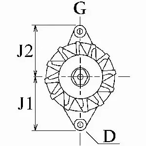 HC-CARGO ALTERNATOR 112205 