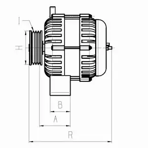 HC-CARGO ALTERNATOR 114088 