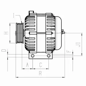 HC-CARGO ALTERNATOR 115412 