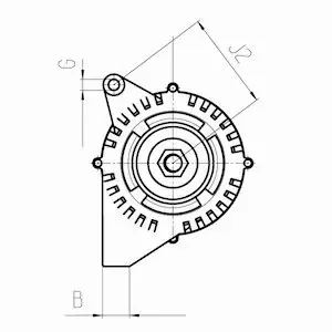 HC-CARGO ALTERNATOR 113272 