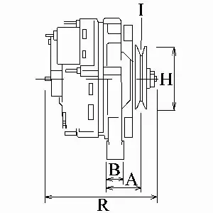 HC-CARGO ALTERNATOR 114462 