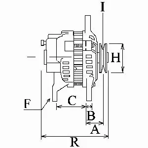 HC-CARGO ALTERNATOR 111847 