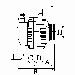 HC-CARGO ALTERNATOR 114303 